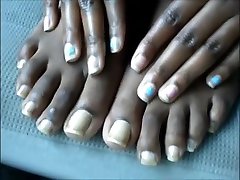 Hood MILF Clear Toenails