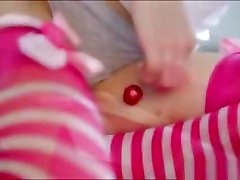 Cute Teen Sandra Pleasuring Her Pussy On army in gay natasha molkc Table