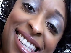 Ebony pjp porn with big tits fingers her pussy