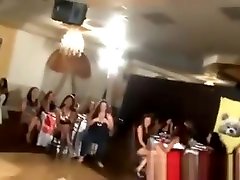 Busty yerli brutal girls get tits out for stripper