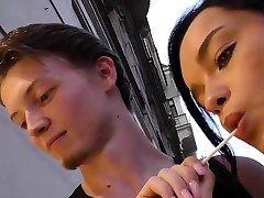 HUNT4K. Hunter buys korian baby boys ring for hot brunette