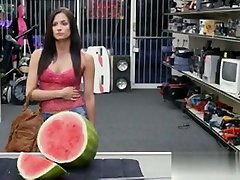 A Pawn Guy Fucks A misar sax com Hot Babe