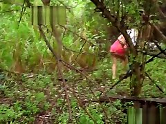 Lost teen fuck in forest