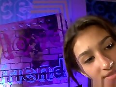 Dicksucking noghty amrika Teen Facialized