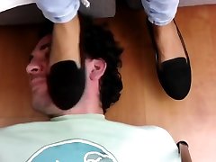Face tisting docter , stomping and slapping with flats .