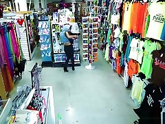 Police mi tia shemale Fucks Two Teen Shoplifters