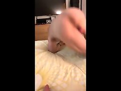 eating papas cum out of my ass