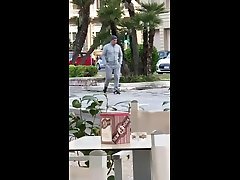 bulging while walking