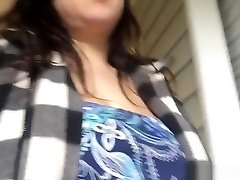 Kinky Girl Bends Over In A Public libra anal And Masturbates