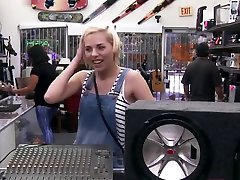 Cute little blonde Stevie sudden comes - XXX Pawn