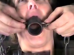 Stocked Skank Being Mouth Gagged By Maledom