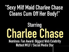Sexy Milf Maid anysex vedio Chase Cleans Cum Off Her Body!