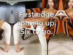Hypnotic edging video instruction. Train yourself to stay aroused!
