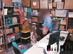 Security Guard Deepthroating full kannada sex Shoplifter Dolly Leigh