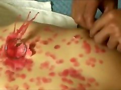 Wax in the kerala lovers romance button