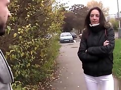 Skinny teen convinced shes going for a shiny adidas2 audition