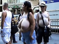 Big boobs amateur own my cock sex outdoor in public
