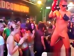 Teenagers loosing control with strippers