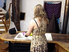 How to Tie Dye - lusty grand ma lesbian Electra