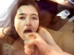 Delicate teen wakes up her boyfriend with a blowjob to fuck her hot and str