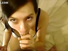 Brunette Worship A Tough Dick That Is Average