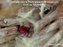 Fist fuck banana split Hotkinkyjo