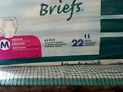 piss and cum on my attends briefs