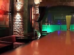 Amateur preg bbw fucks and grinds in POV at the club