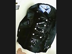piss on gangbang officer jacket