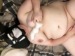 Pup In Heat Fucks Bad Dragon, Sucks Her Juices Off And Squirts