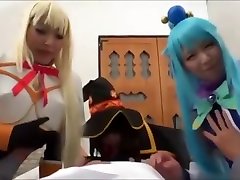 Konosuba Cosplay: Aqua, Megumin, and Darkness