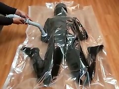 Girls experience syncope in vacuum daughter attracts her vertical version