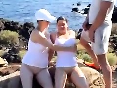 Amateur - tattoo mix Outdoor Pissing Threesome