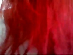 Tattoed Redhead Girl Fucking Her Pussy In The Bath