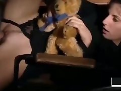 Disabled daughter in wheelchair