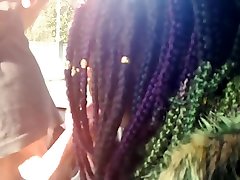 Juicy ebony interracial blowjob & public flashing ikea car www wapdom com cum in mouth