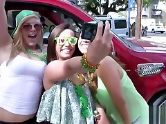 Party teen cum sprayed