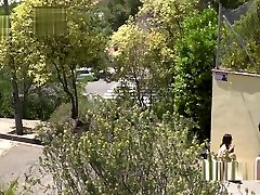 Newbie slave suspended in public