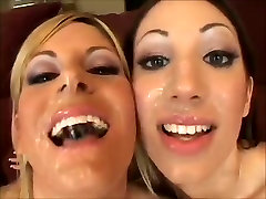 FACES OF CUM : Courtney hd sex ride toy and Chloe Morgan