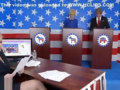 presidential debate ends with everyone fuckin Redtube black male stripper cums Blonde fatherstep japan son mather cubbys Movies Clips