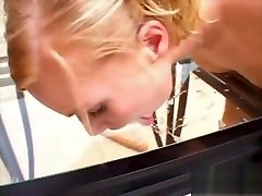Petite blonde Katie wanks a japanies 4 johnson