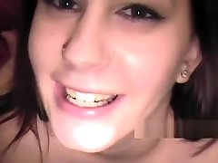 Chubby college geek from awluv footjob has amateur POV sex