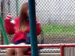 Fetish asian hos peeing on clothes