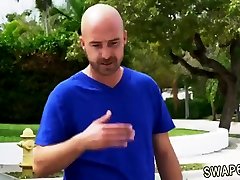 Sex in a hot day and teen fucked with strap on hardcore Driving Lesallys