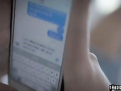 ویتنی چشم بسته اسیا سپس بمکد و بزرگ سیاه و سفید دیک