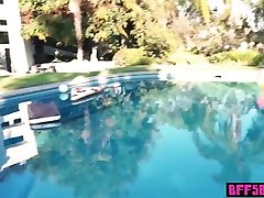 Teen BFFs hunted a drone and fucked the perv pilot
