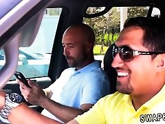 Dad smells pal compeers daughters panties and step mom threesome