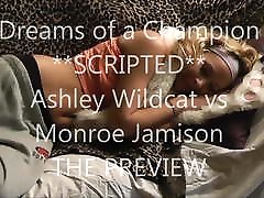 Dreams Of A Champion! Ashley vs Monroe Scripted Wrestling