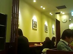 Japanese 8 sal garal ferella fox camera in restaurant 66