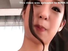 Beautiful Satomi Suzuki gives a titjob